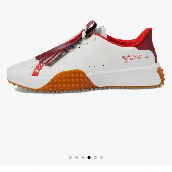 G/Fore G.112 P.U. Leather Kiltie Golf Shoes - Picture 2 of 7